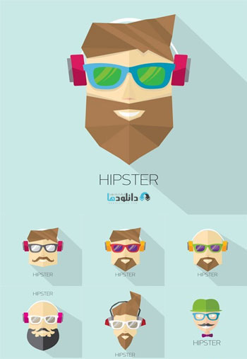 Hipster-Man-Icons