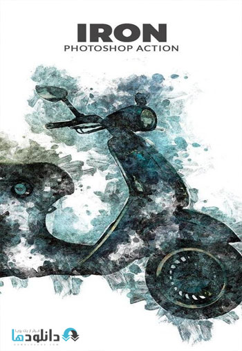 Iron-Photoshop-Action