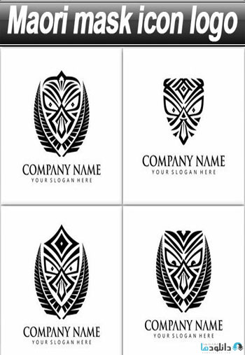 Maori-mask-icon-logo