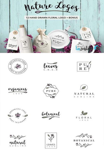 Nature-&-floral-premade-logo
