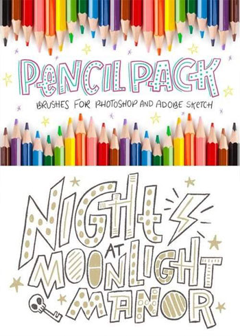 Pencil-Pack-PS-Brushes