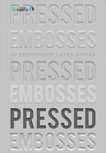 Pressed-and-embossed-styles