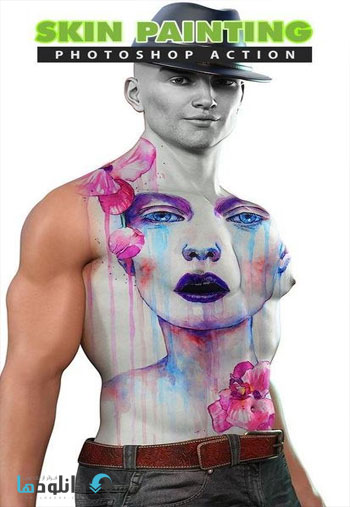Skin-Painting-Photoshop-Action