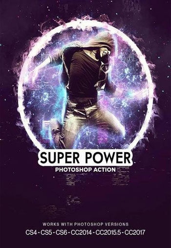 Super-Power-Photoshop-Action