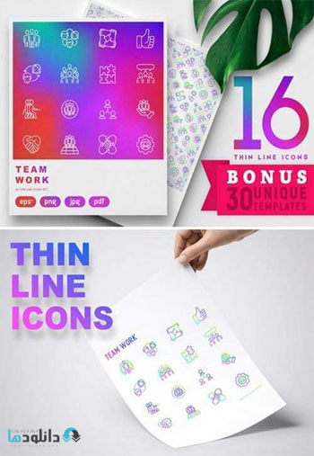 Team-Work-Icons-Set