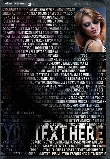 Typography-Photo-Template