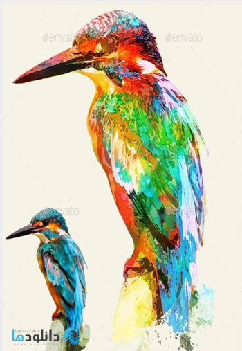 Watercolor-Art-Photo-Template