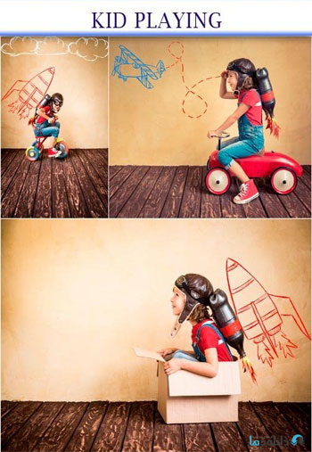 استوک-Kid-playing