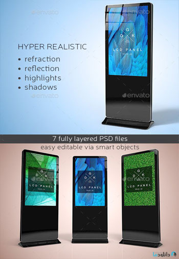 LCD-Digital-Signage-Mockup