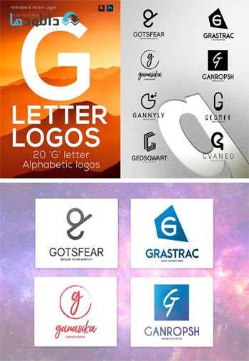 Letter-Alphabetic-Logos