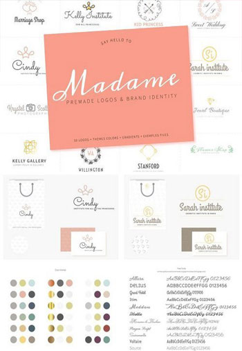Madame-Premade-Logos