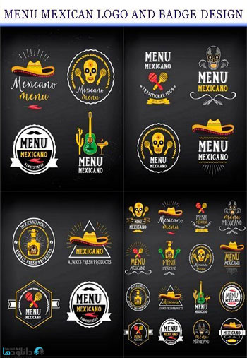 Menu-mexican-logo-and-badge