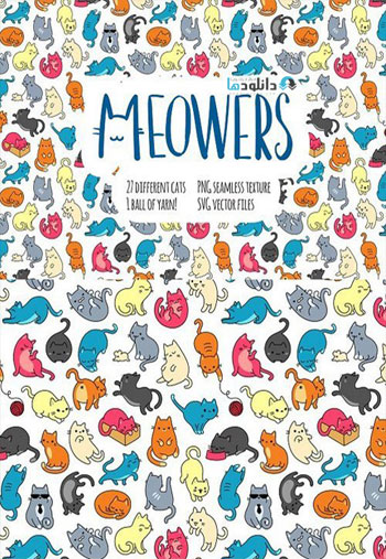 Meowers-Icons-and-Seamless-