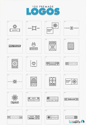 Minimal-Geometric-Logo-Marks-Bundle