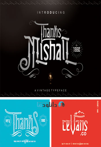 Mishall-Typeface