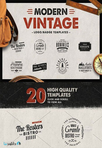 Modern-Vintage-Logo-Template