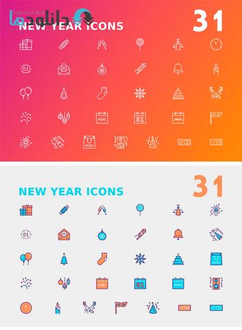ایکون-New-Year-Icon