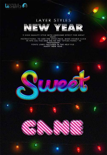 New-Year-Photoshop-Layer-Styles