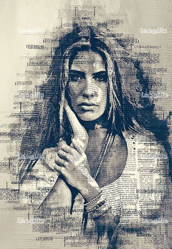 Newspaper-Art-Photoshop