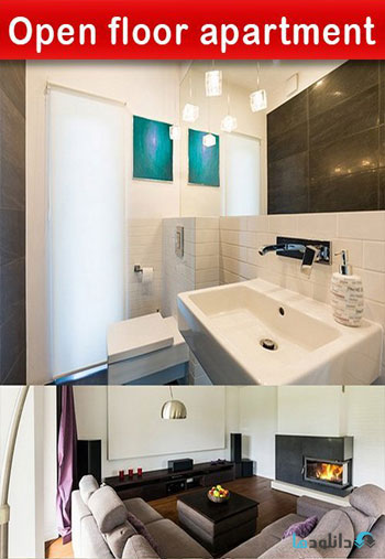استوک-Open-floor-apartment