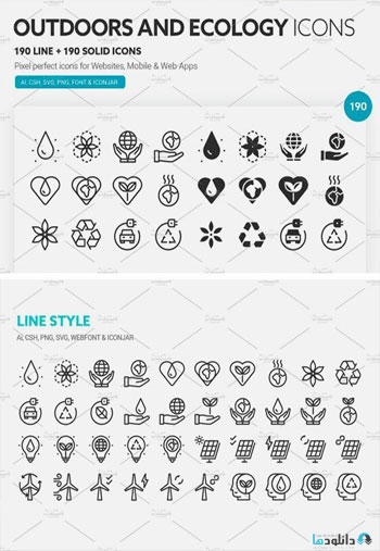 Outdoor-and-Ecology-Icons
