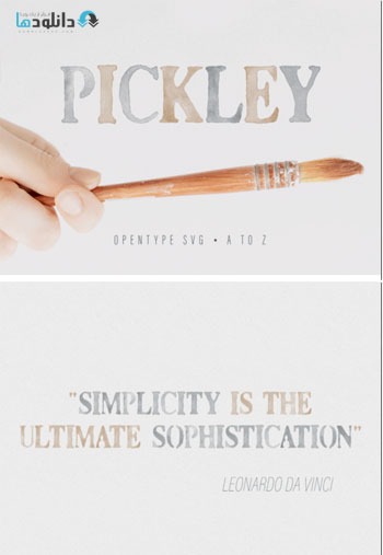 فونت-Pickley-Font
