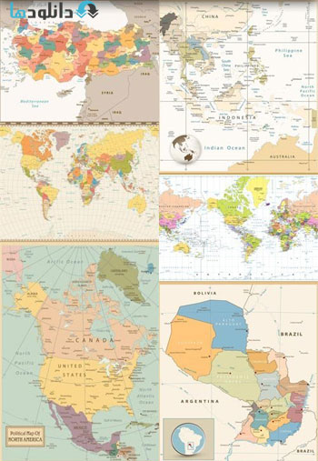 Political-map-of-the-world-vector