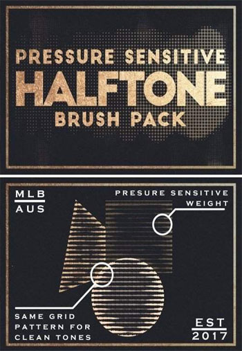Pressure-Sensitive-Halftone