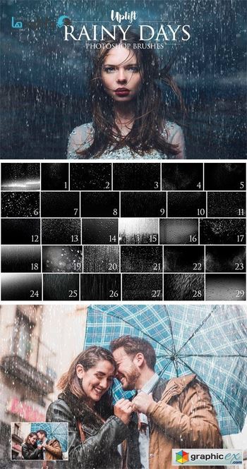 براش-Rain-Brushes-for-Photoshop
