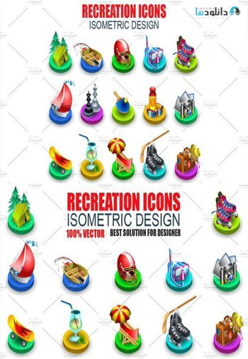 Recreation-Isometric-Icons