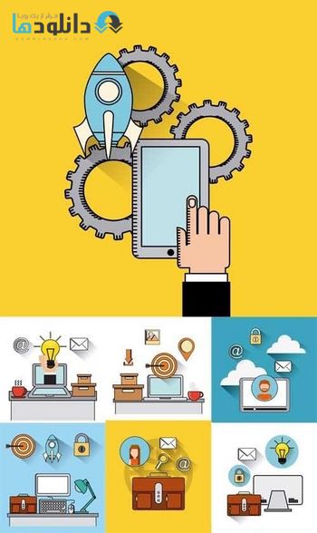 آیکون-Search-Engine-Optimization-Flat