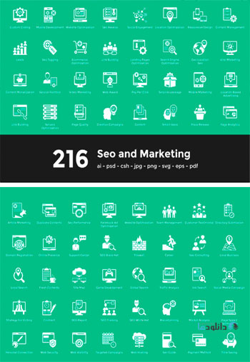 Seo-and-Marketing-Vector