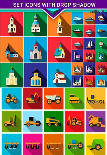Set-icons-with-drop-shadow