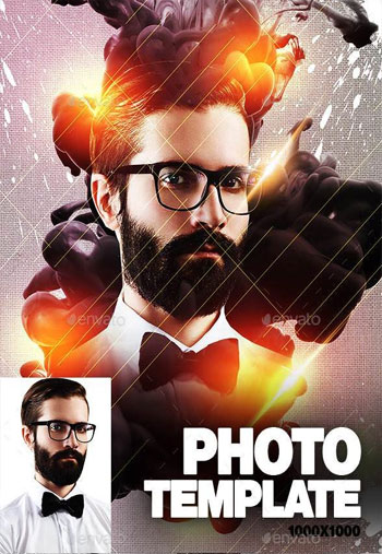 Smoke-Photo-Template