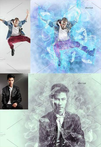 Smoke-Photoshop-Action