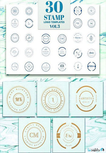 Stamp-Premade-Logo-Template