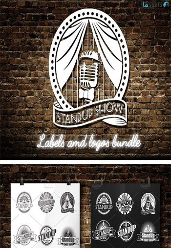 Stand-up-Comedy-Show-Logos-