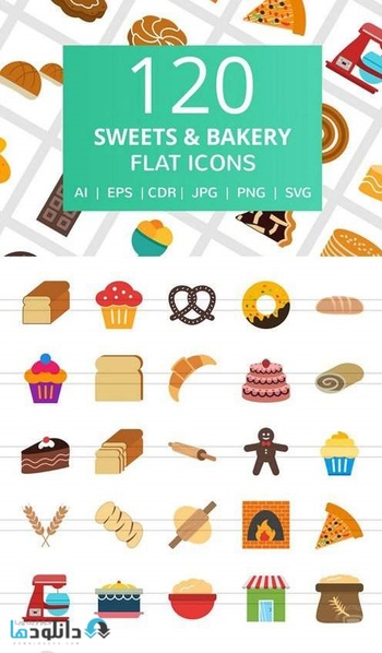 آیکون-SweetsBakery-Flat