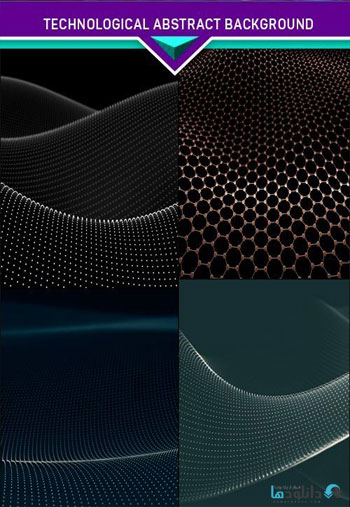 استوک-Technological-abstract-back