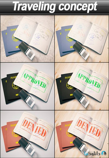 استوک-Traveling-concept