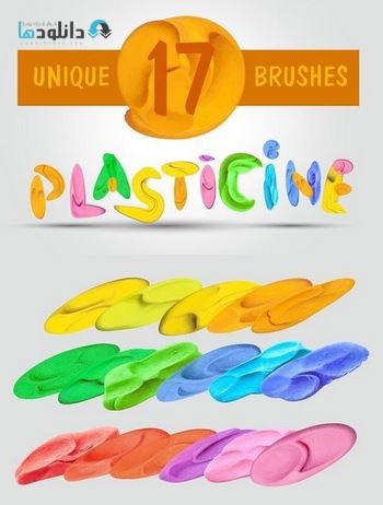 براش-Unique-Plasticine-Brushes