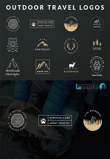 Vintage-Outdoor-Travel-Logos