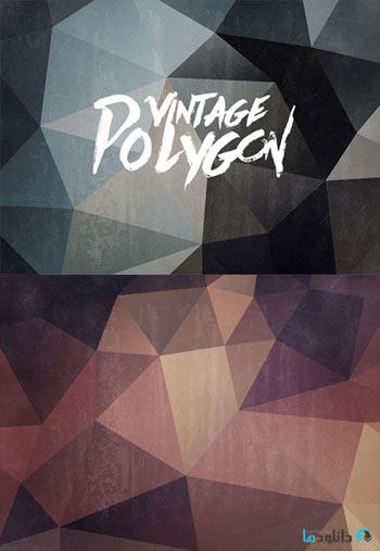 استوک-Vintage-Polygon-Backgrounds