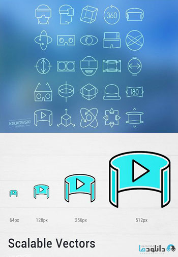 Virtual-Reality-VR-Goggles-Icons