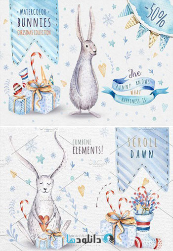 Watercolour-Christmas-collection