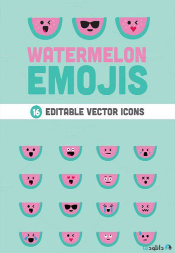 Watermelon-Emojis