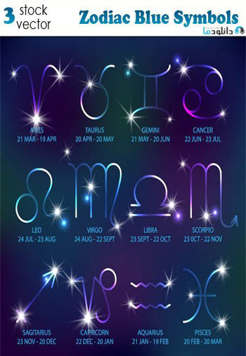 Zodiac-Blue-Symbols