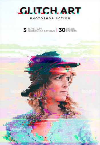 glitch-photoshop-action