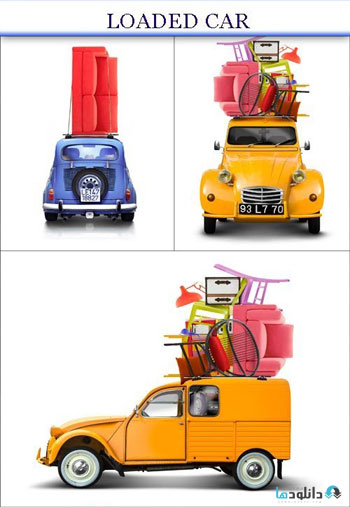 استوک-loaded-car
