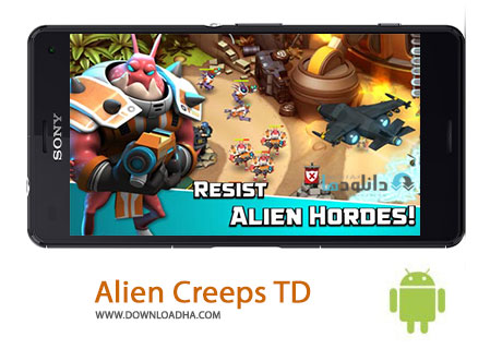 دانلود بازی استراتژیک و زیبای خزش های بیگانه Alien Creeps TD v1.8.0 برای اندروید Alien Creeps Cover%28Downloadha.com%29 دانلود بازی استراتژیک و زیبای خزش های بیگانه Alien Creeps TD v1.8.0 برای اندروید